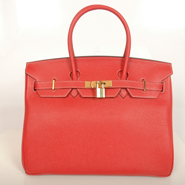 H35FBJSG Hermes Birkin in pelle togo togo 35CM Flame (oro)